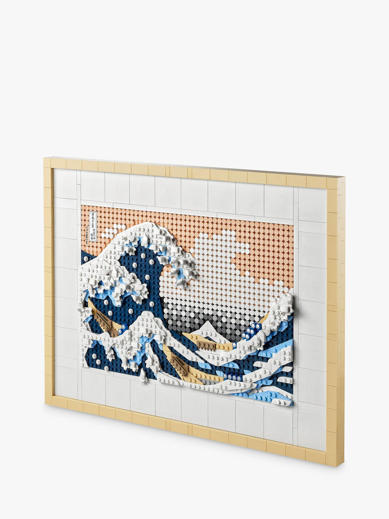 Great Wave Dimensional Wall Art Building Set 1810 Pieces