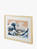 Great Wave Dimensional Wall Art Building Set 1810 Pieces