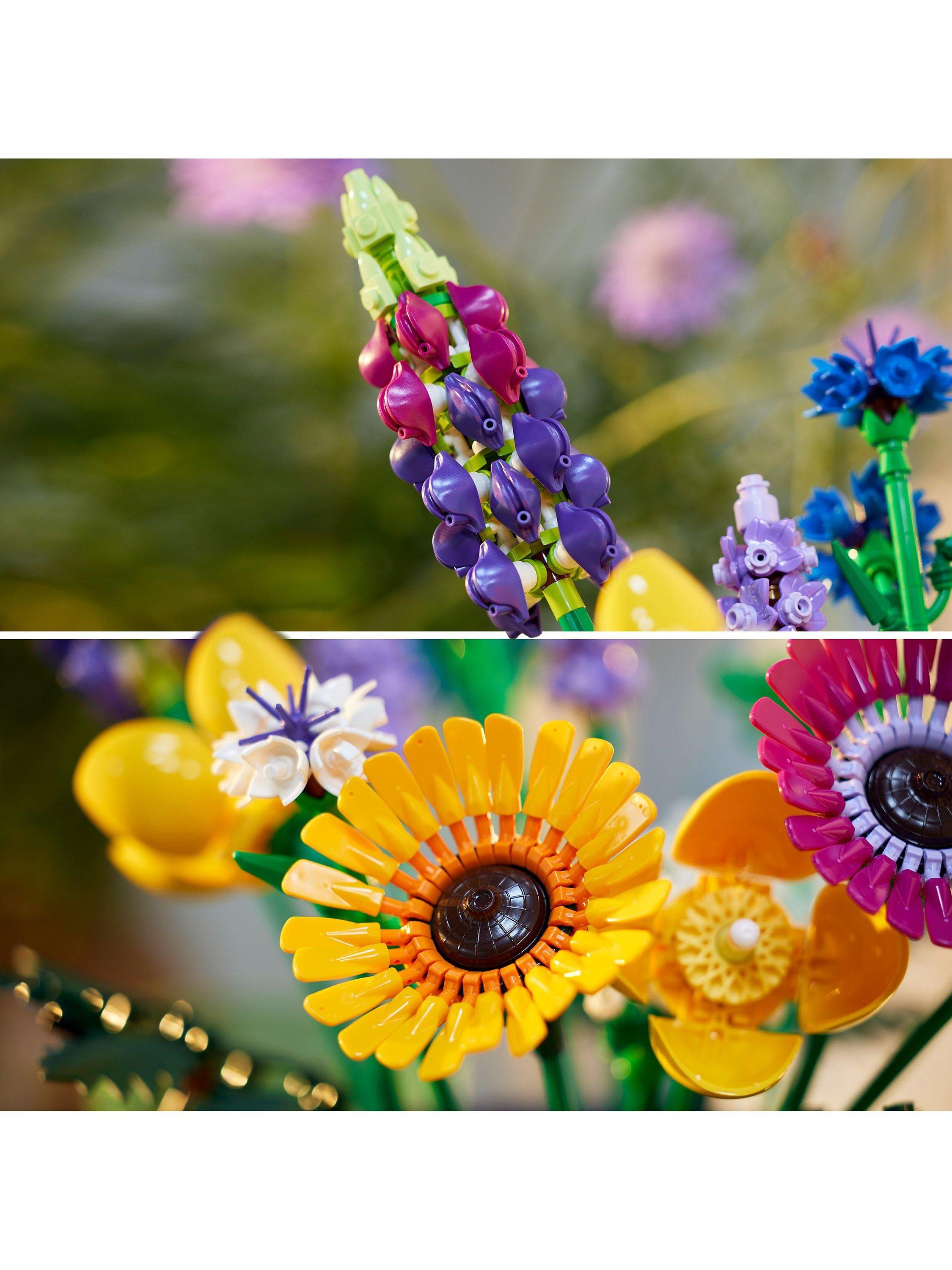LEGO Wildflower Bouquet building set 939 pieces, imported from the UK