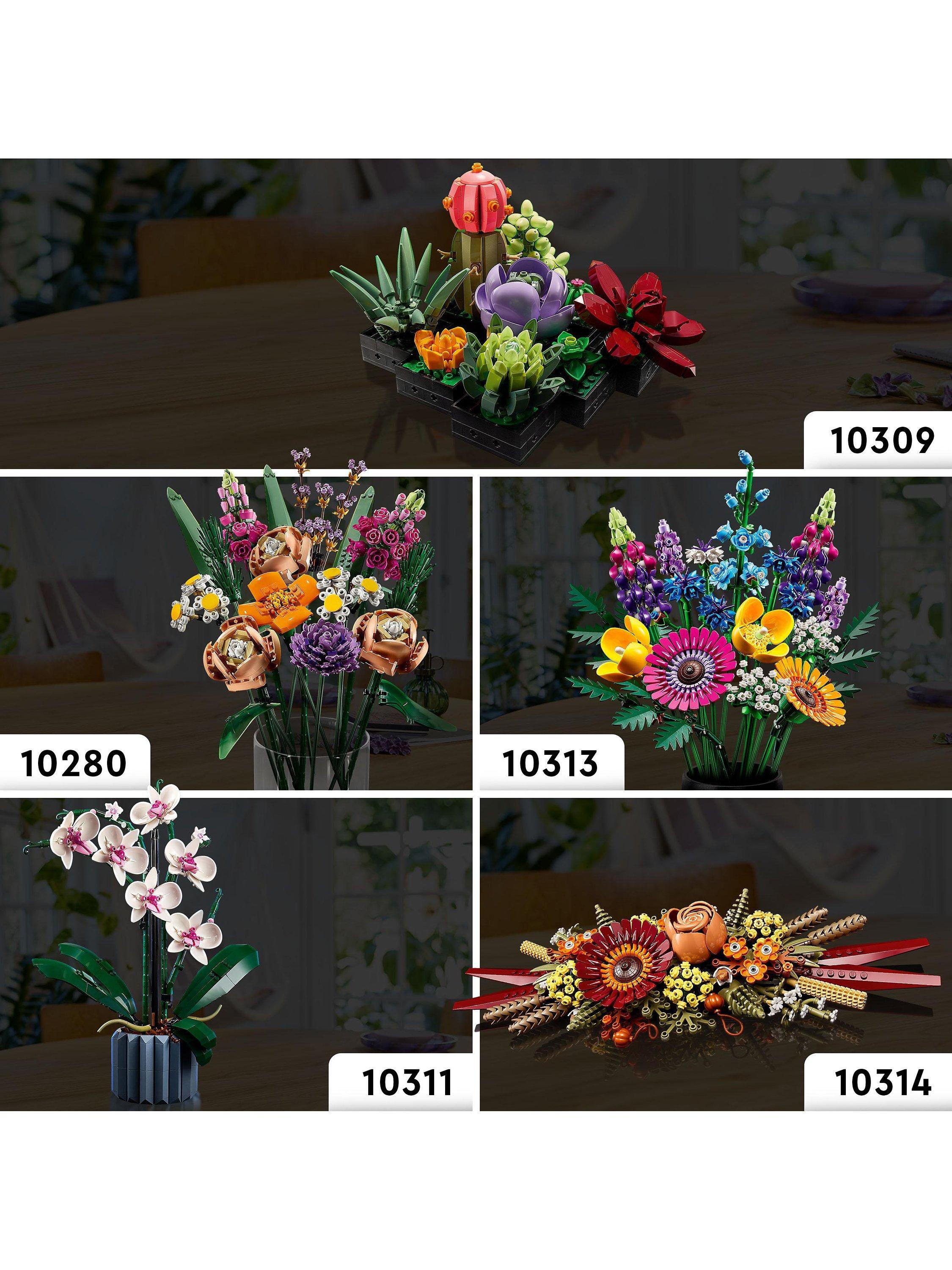 LEGO Wildflower Bouquet building set 939 pieces, imported from the UK