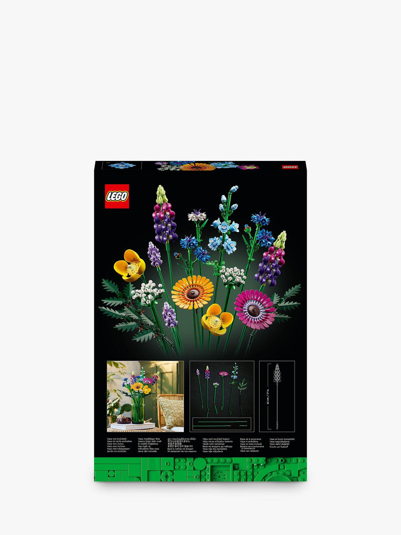 LEGO Wildflower Bouquet building set 939 pieces, imported from the UK