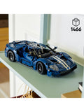 LEGO Technic 2022 Ford GT car model building set 1466-piece, UK version