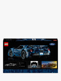 LEGO Technic 2022 Ford GT car model building set 1466-piece, UK version
