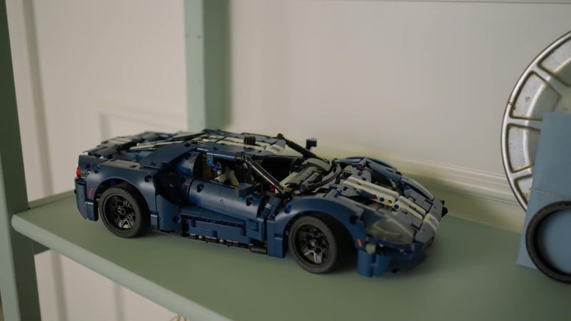 LEGO Technic 2022 Ford GT car model building set 1466-piece, UK version