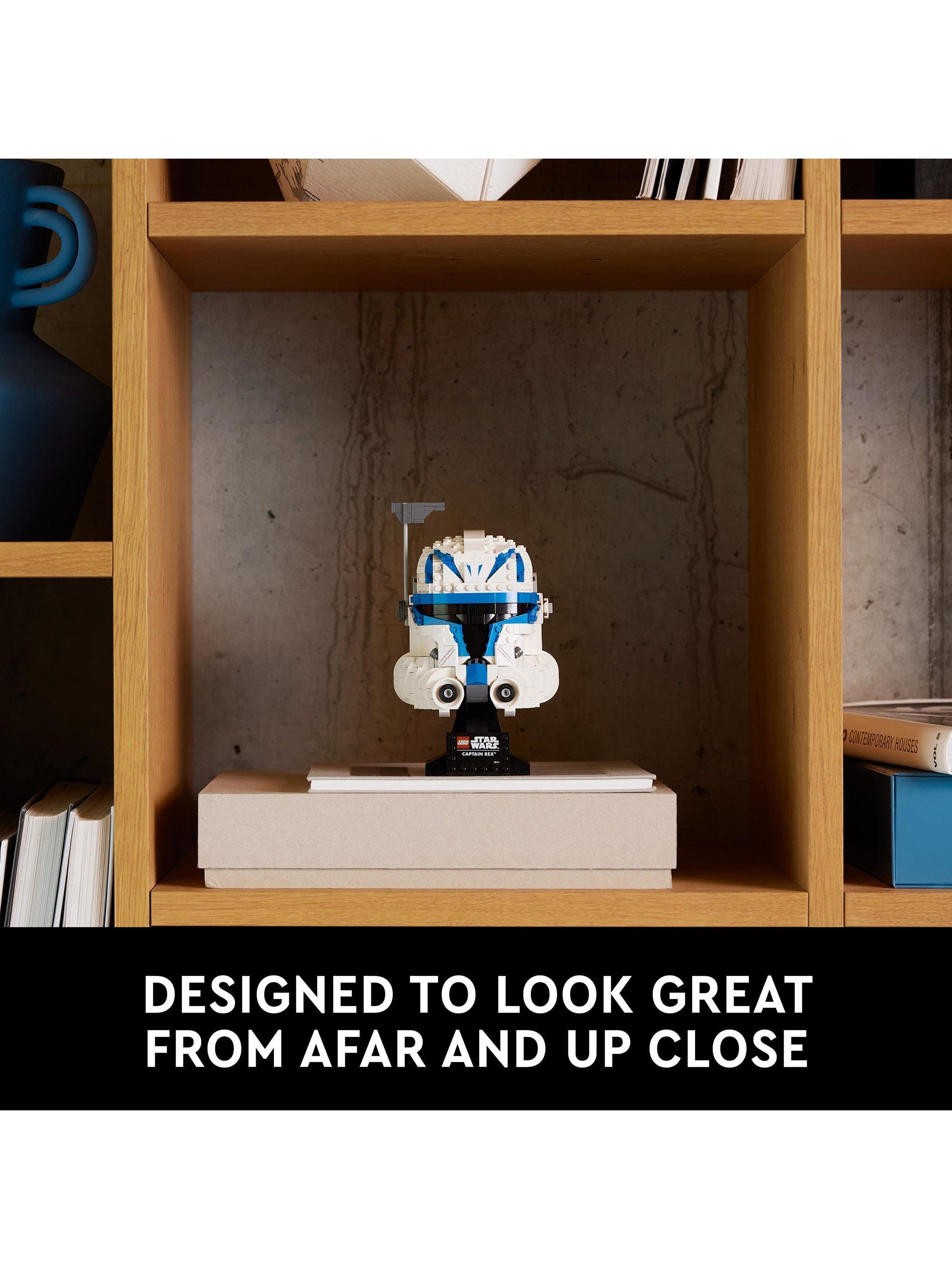 LEGO Star Wars Captain Rex Helmet building set, imported from the UK