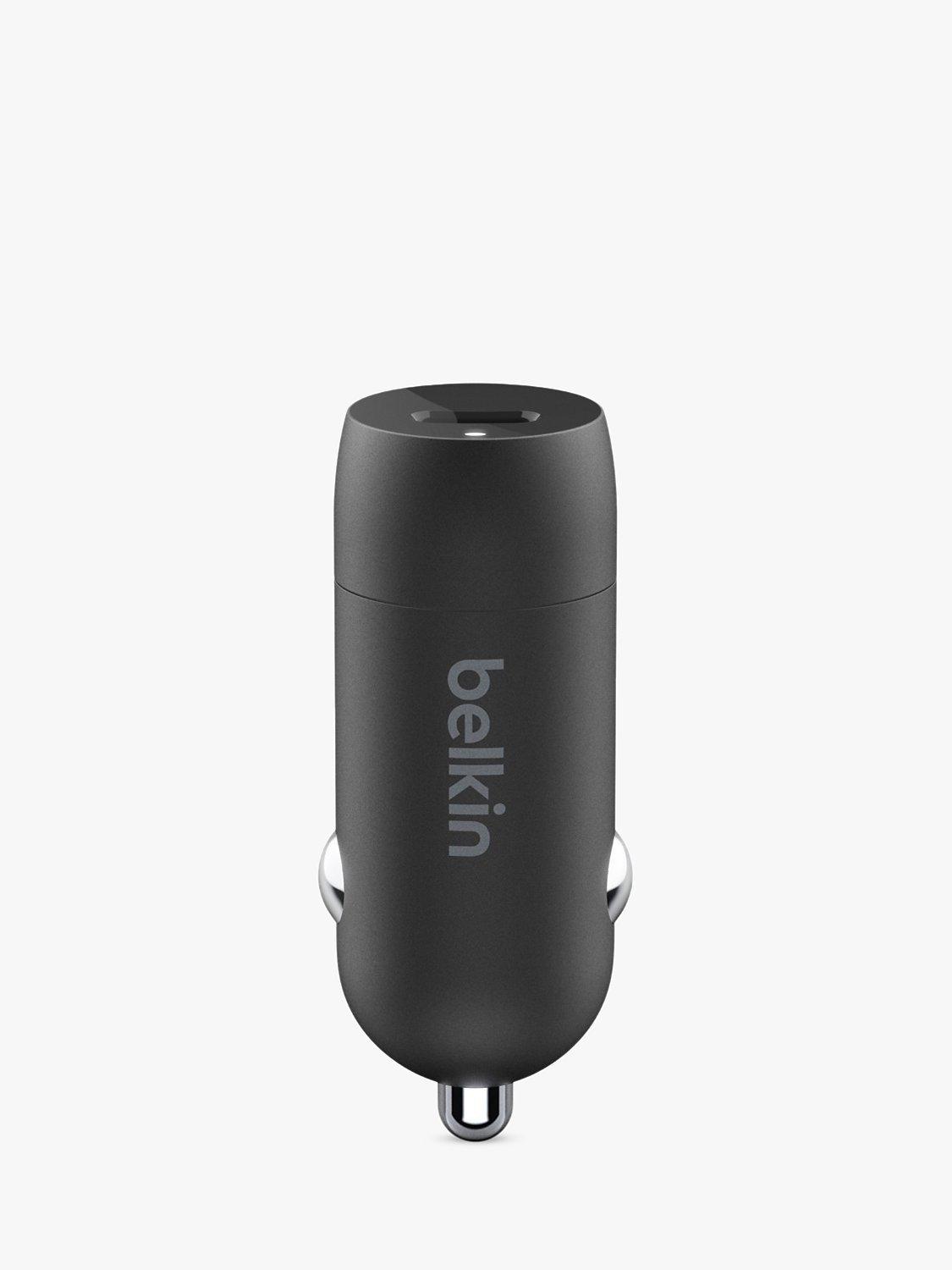 Belkin 20W USB-C PD car charger 54x20mm, imported from the UK