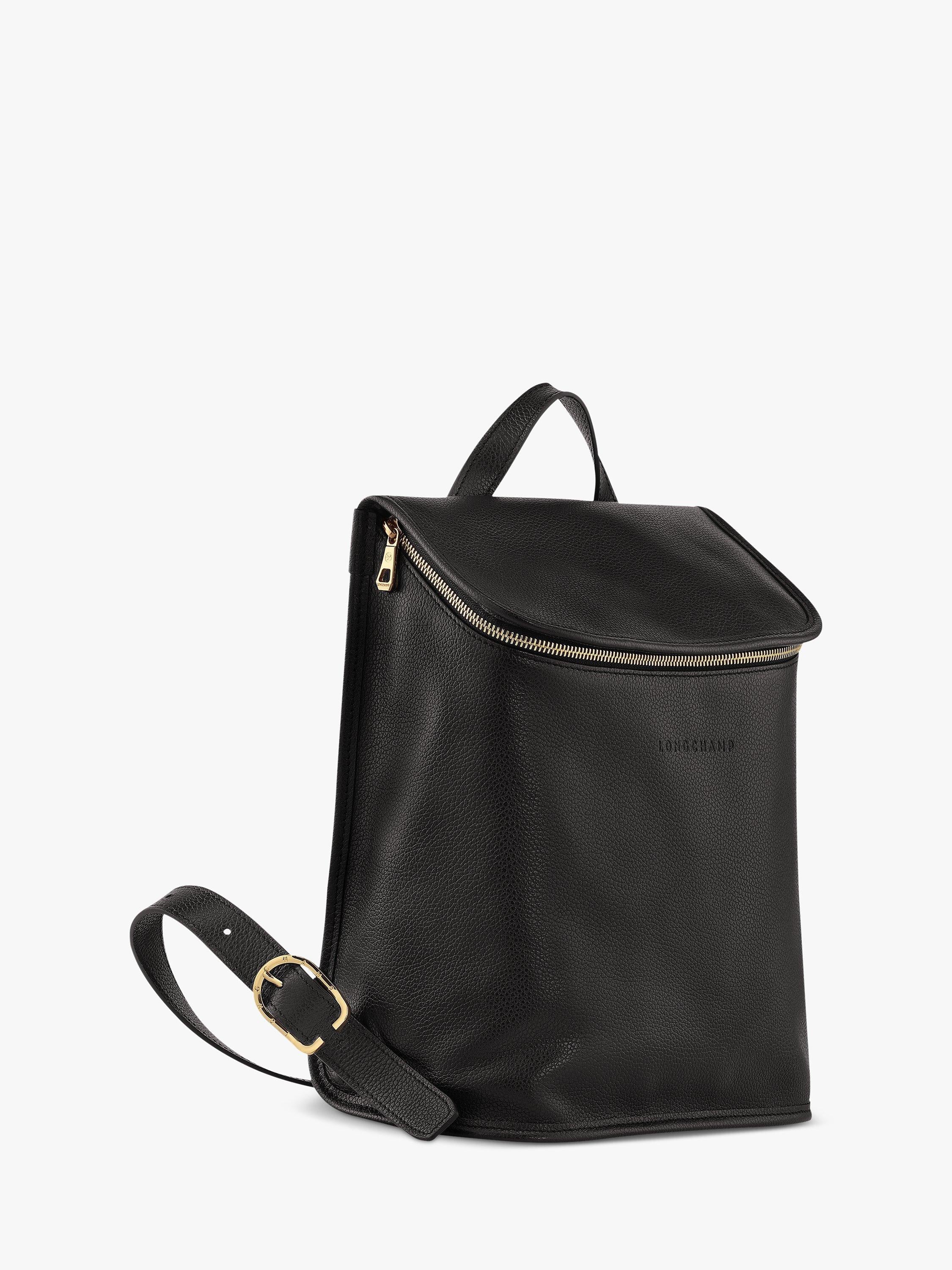 Longchamp Le Foulonné leather backpack, imported from the UK