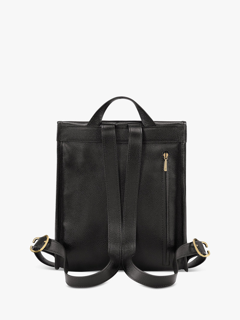 Longchamp Le Foulonné leather backpack, imported from the UK