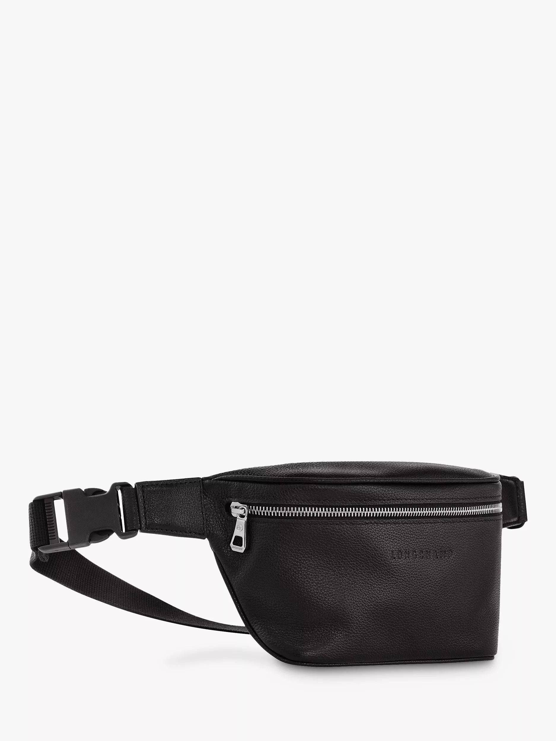 Longchamp Le Foulonné leather belt bag small (British brand)