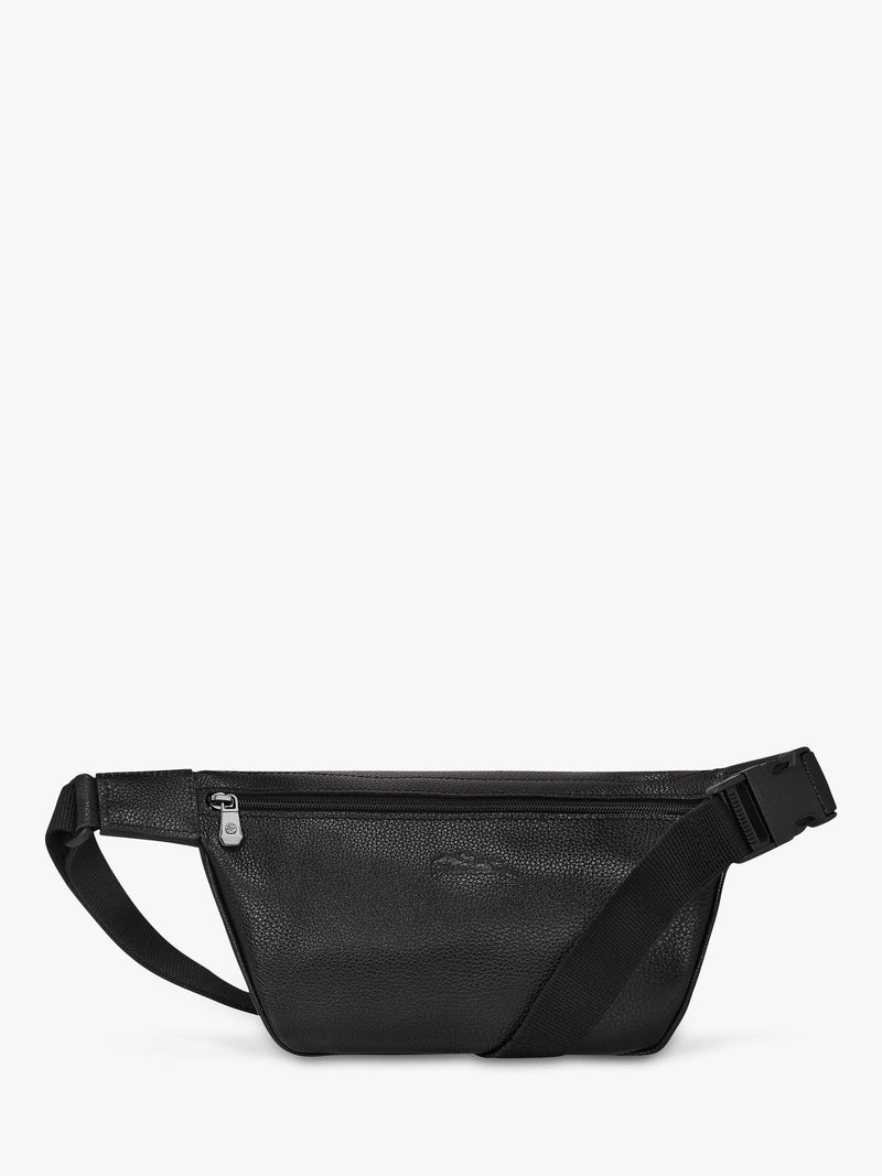 Longchamp Le Foulonné leather belt bag small (British brand)