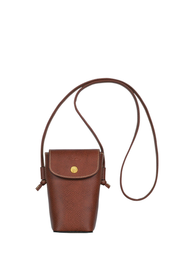 John Lewis Longchamp Épure Leather Cross Body Phone Pouch- Buy online at McGrocer