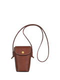 Longchamp leather cross body phone pouch (British brand)