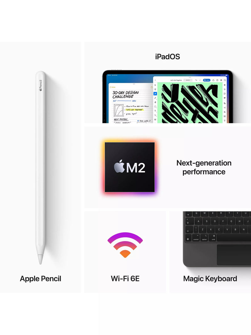 Apple iPad Pro 11-inch M2 2TB Wi-Fi, imported from the UK