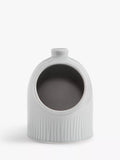 John Lewis fine china salt pig grey, imported from the UK