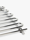 John Lewis chrome metal trivet for hot pots, UK version