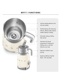 Smeg MFF11 multi milk frother 600ml, UK version