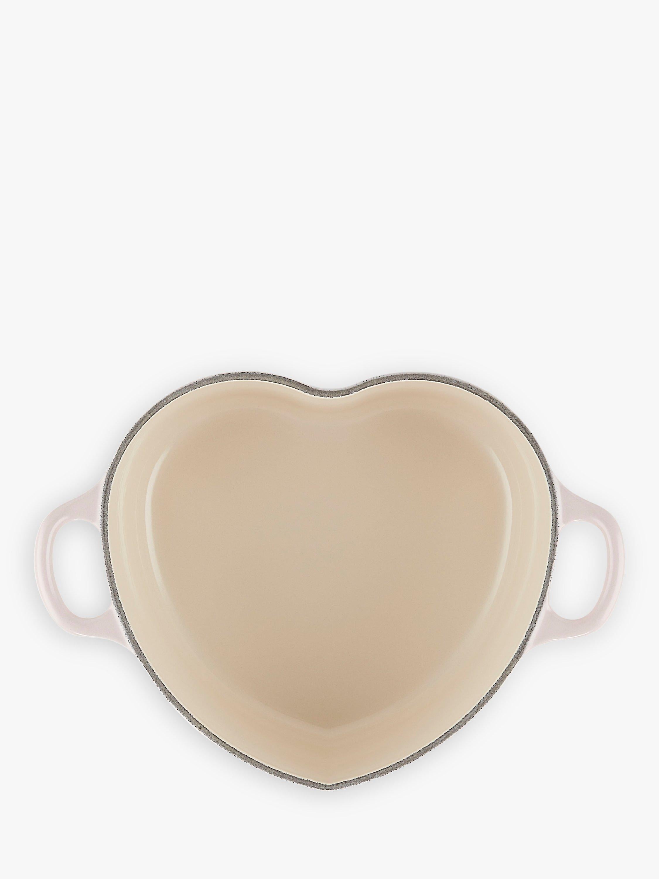 Le Creuset heart-shaped casserole 1.9L, imported from the UK