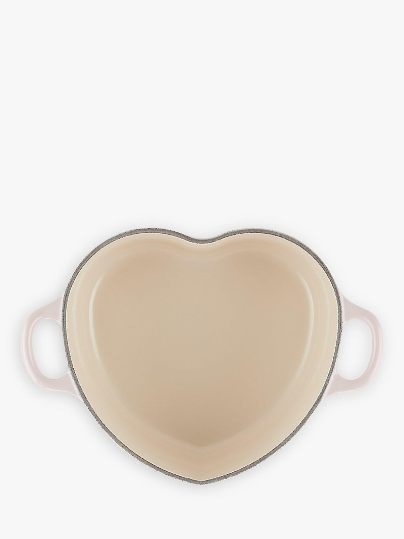 Le Creuset heart-shaped casserole 1.9L, imported from the UK