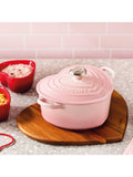Le Creuset heart-shaped casserole 1.9L, imported from the UK