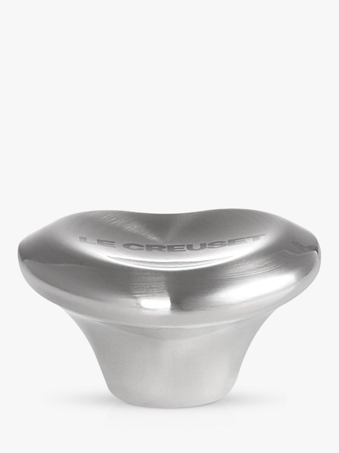 Le Creuset heart-shaped stainless steel knob for cast iron casserole, UK version