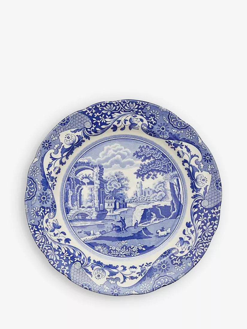 Spode Blue Italian dinner plate 27cm (British brand)