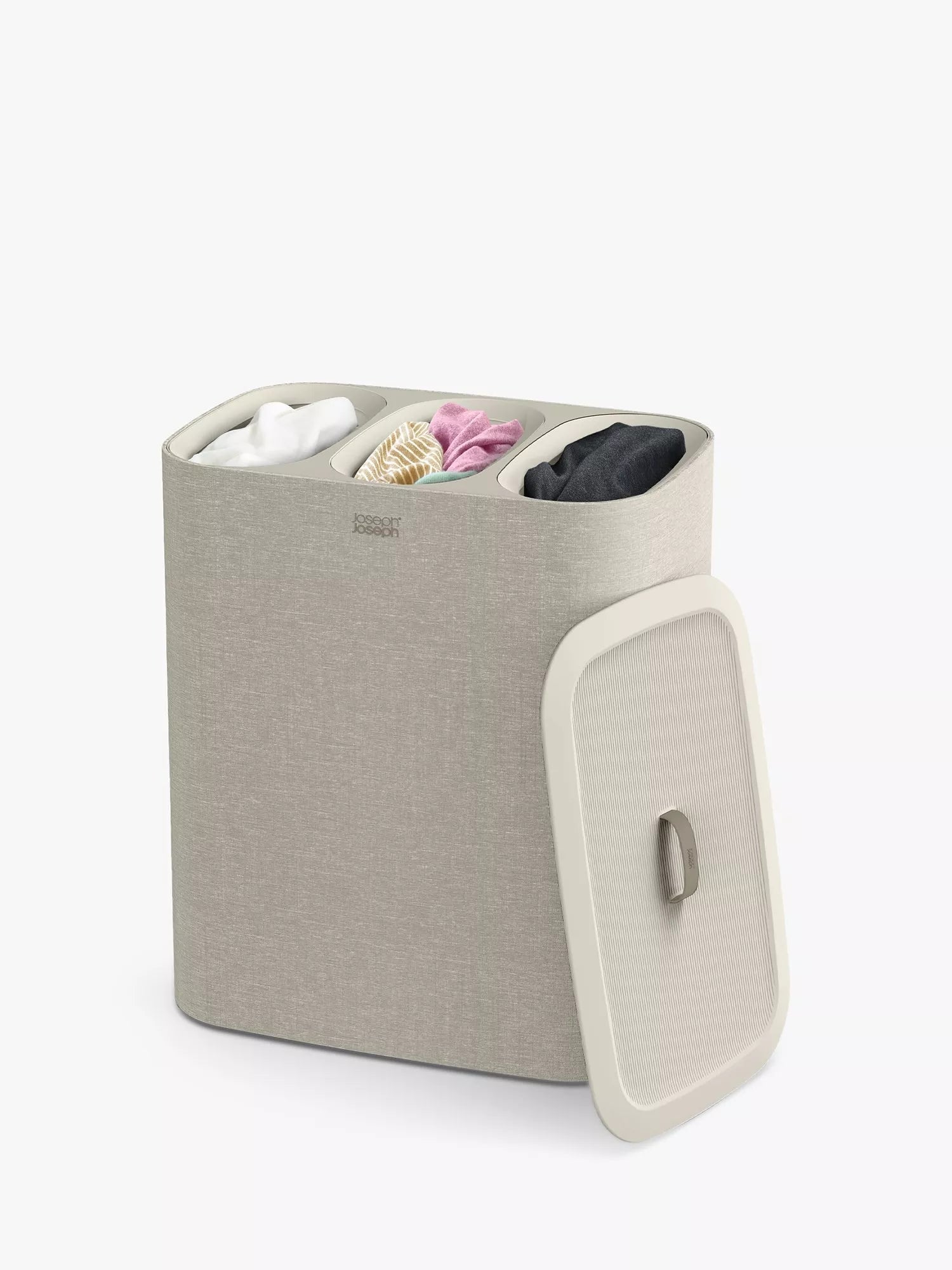 Joseph Joseph Tota Trio Easy-Empty Laundry Basket, 90L