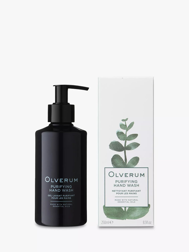 Olverum purifying hand wash 250ml, imported from the UK
