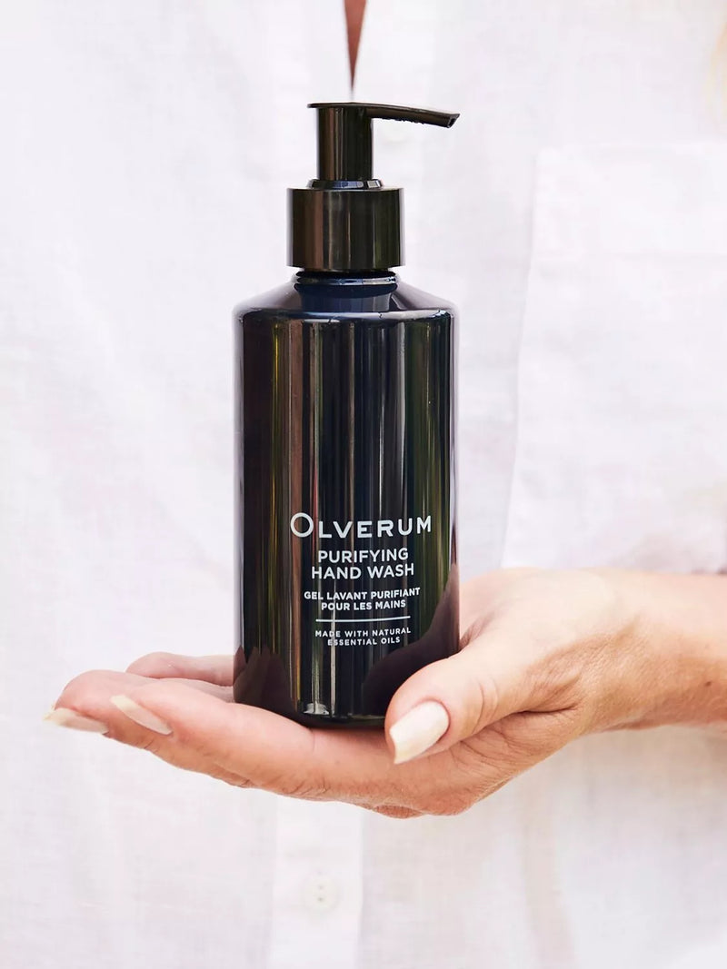 Olverum purifying hand wash 250ml, imported from the UK