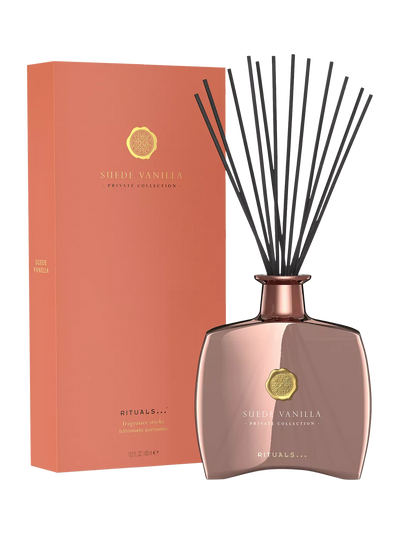 John Lewis Rituals Private Collection Suede Vanilla Reed Diffuser Sticks, 450ml- Buy online at McGrocer
