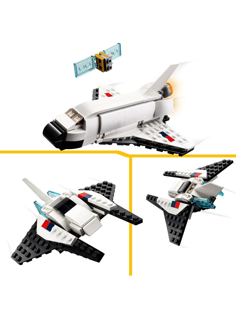 LEGO Creator space shuttle 3-in-1 144 pieces, UK version
