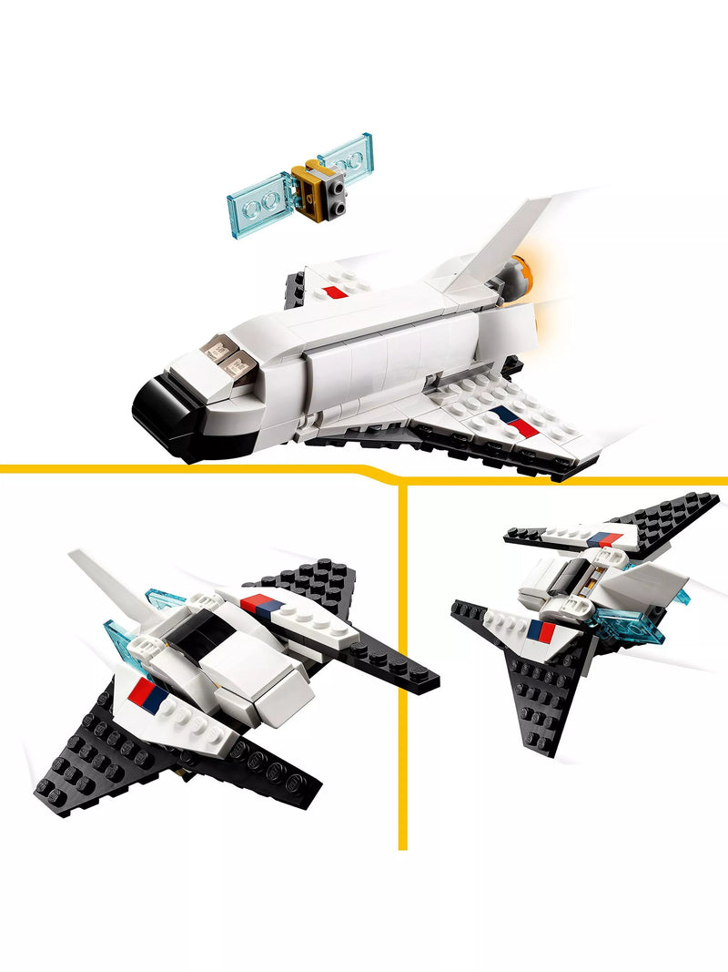 LEGO Creator space shuttle 3-in-1 144 pieces, UK version