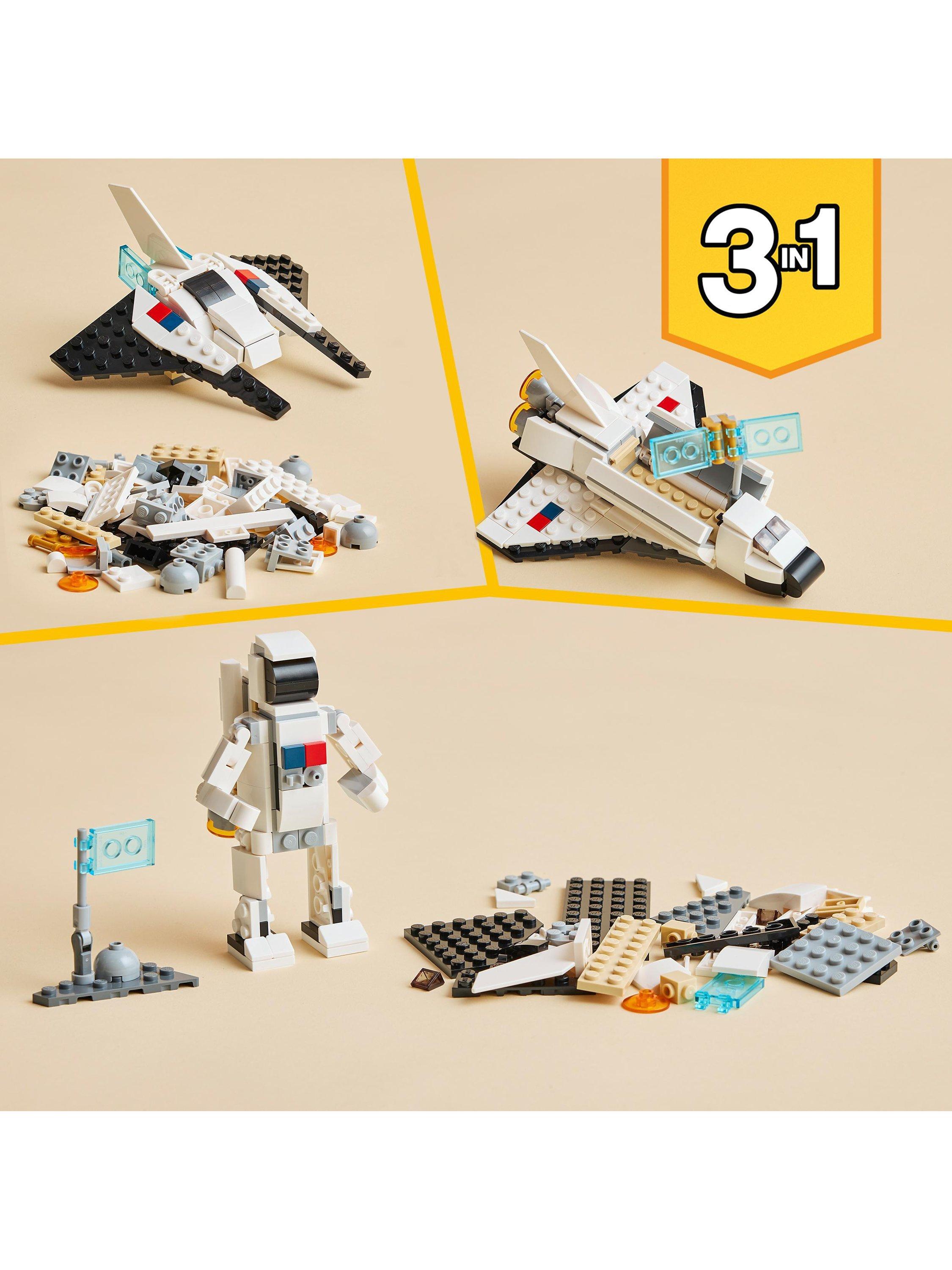 LEGO Creator space shuttle 3-in-1 144 pieces, UK version