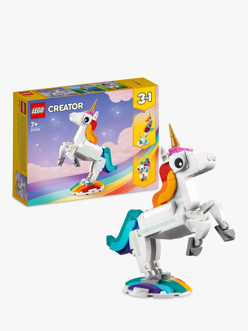 Lego Magical Unicorn building set, UK version