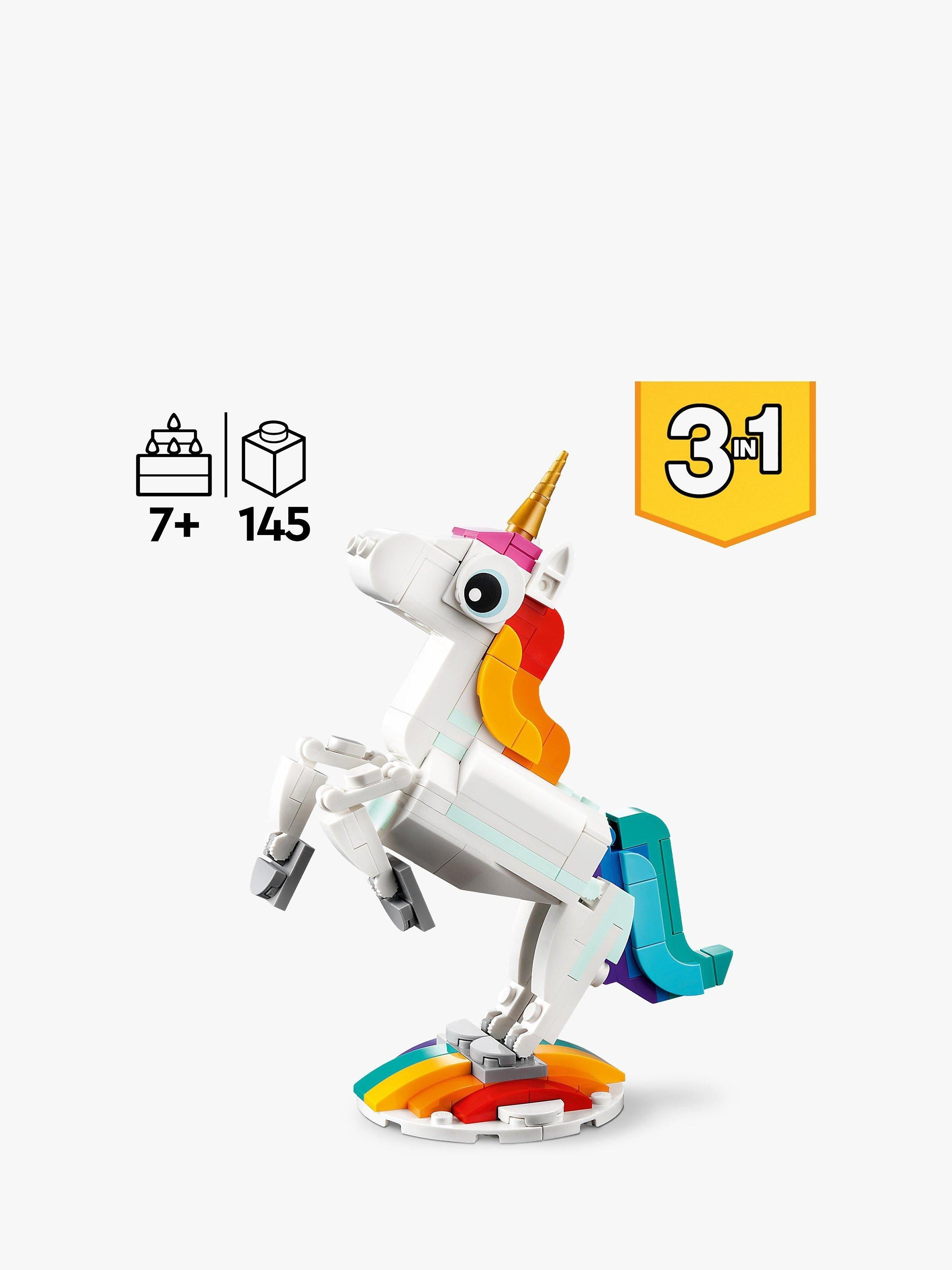 Lego Magical Unicorn building set, UK version