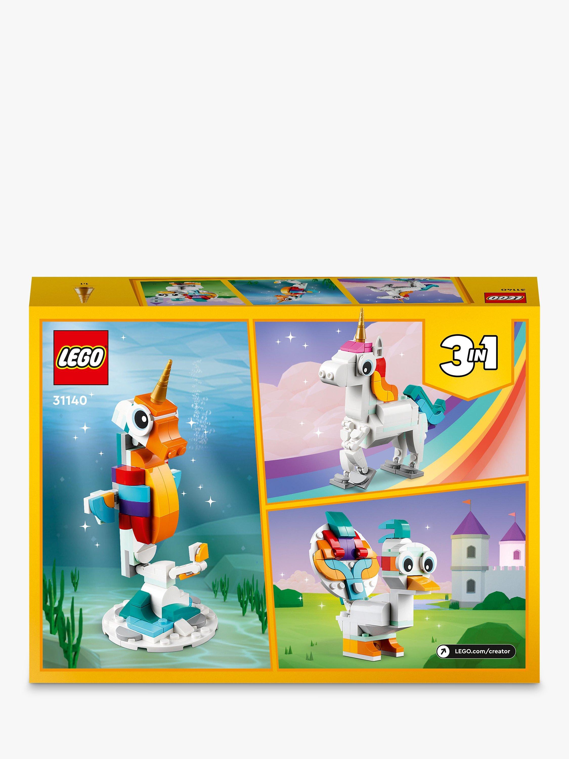 Lego Magical Unicorn building set, UK version