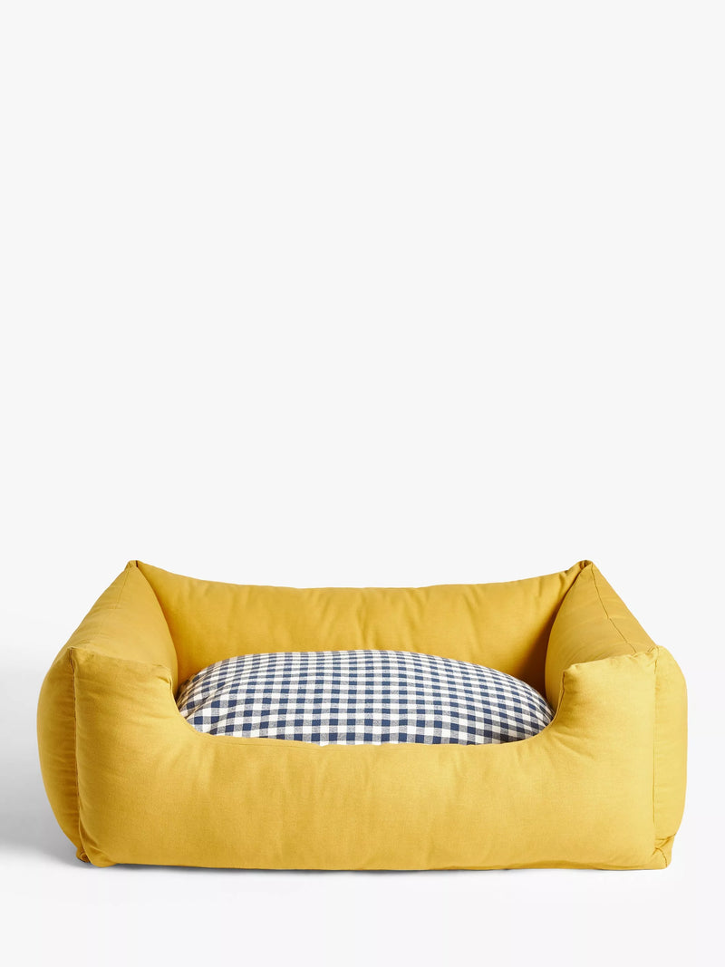 John Lewis gingham pet bed 42x55cm - British product