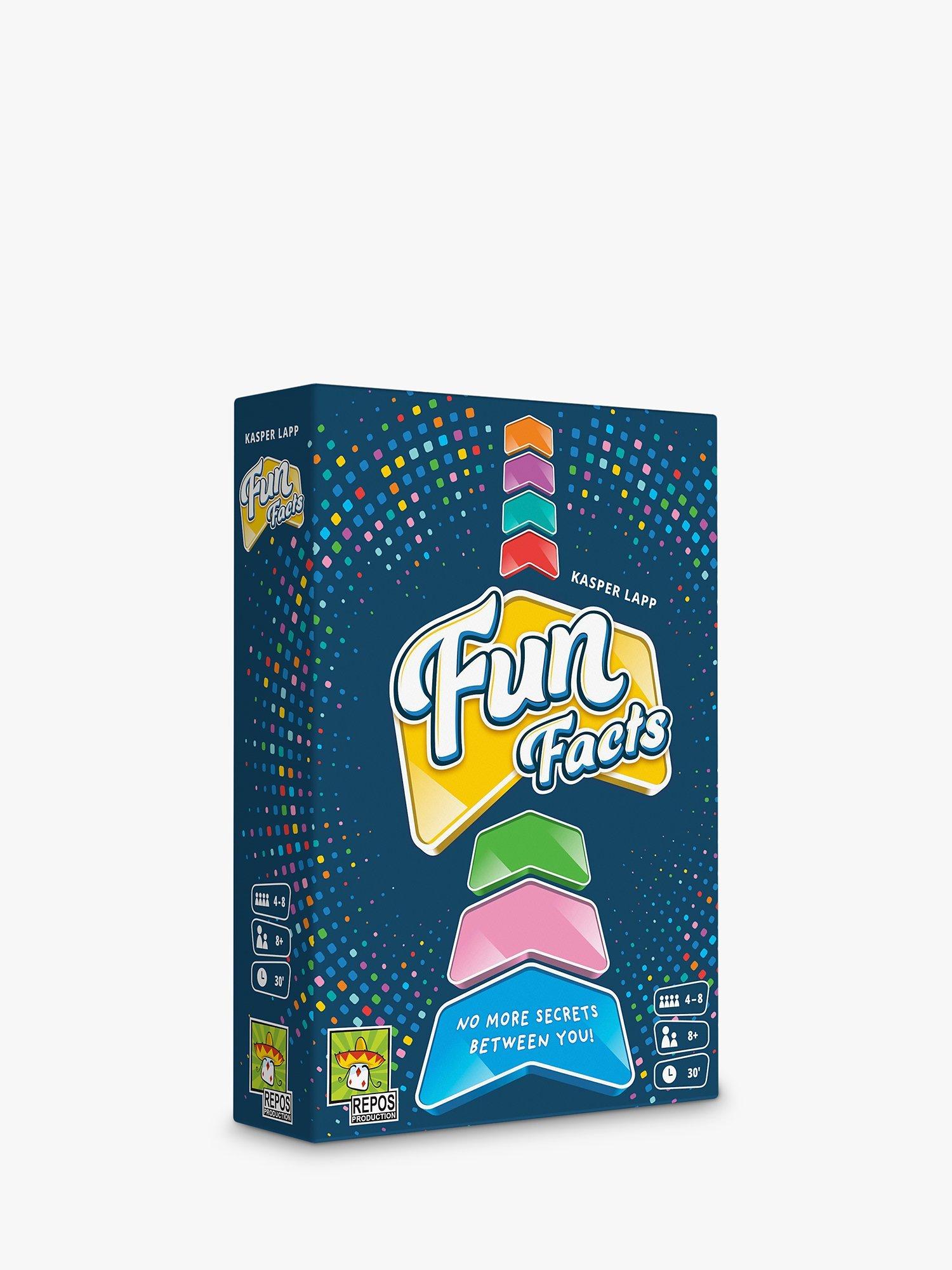 Asmodee Fun Facts party game set - British product