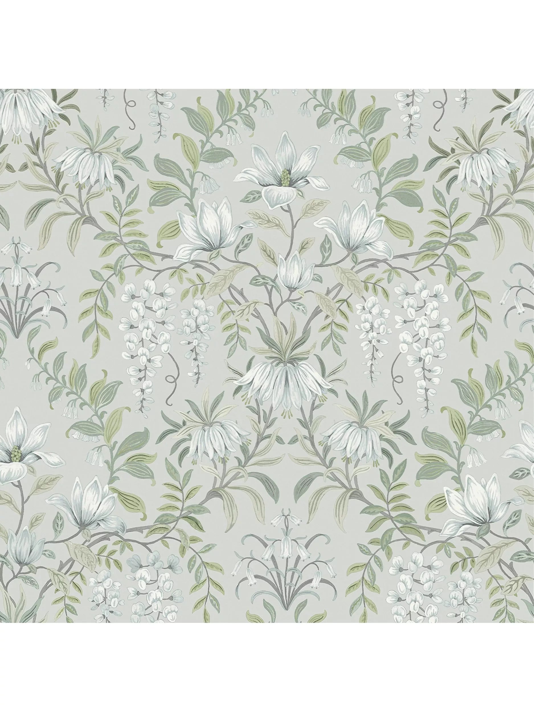 Laura Ashley Parterre floral patterned wallpaper, UK version