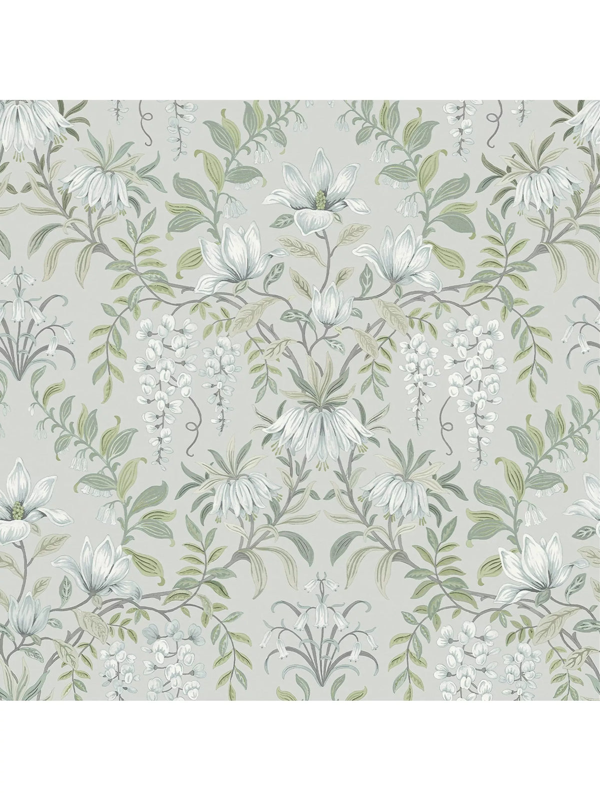 Laura Ashley Parterre floral patterned wallpaper, UK version