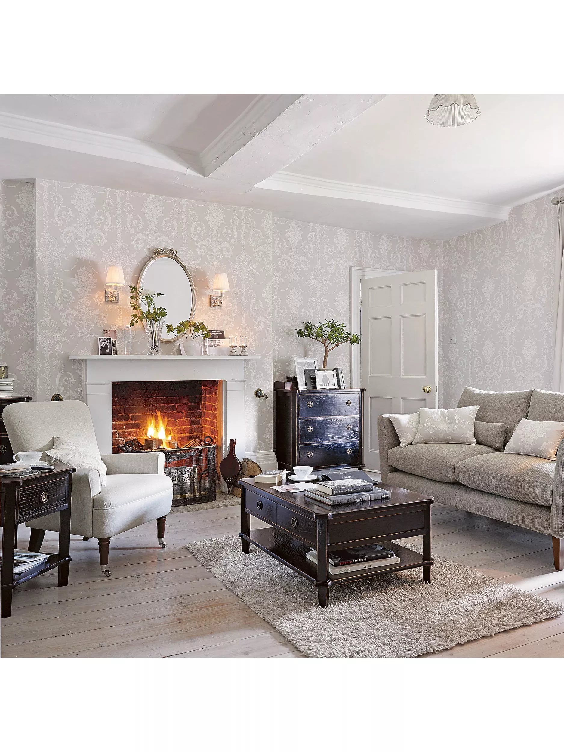 Laura Ashley Josette Wallpaper, 113378
