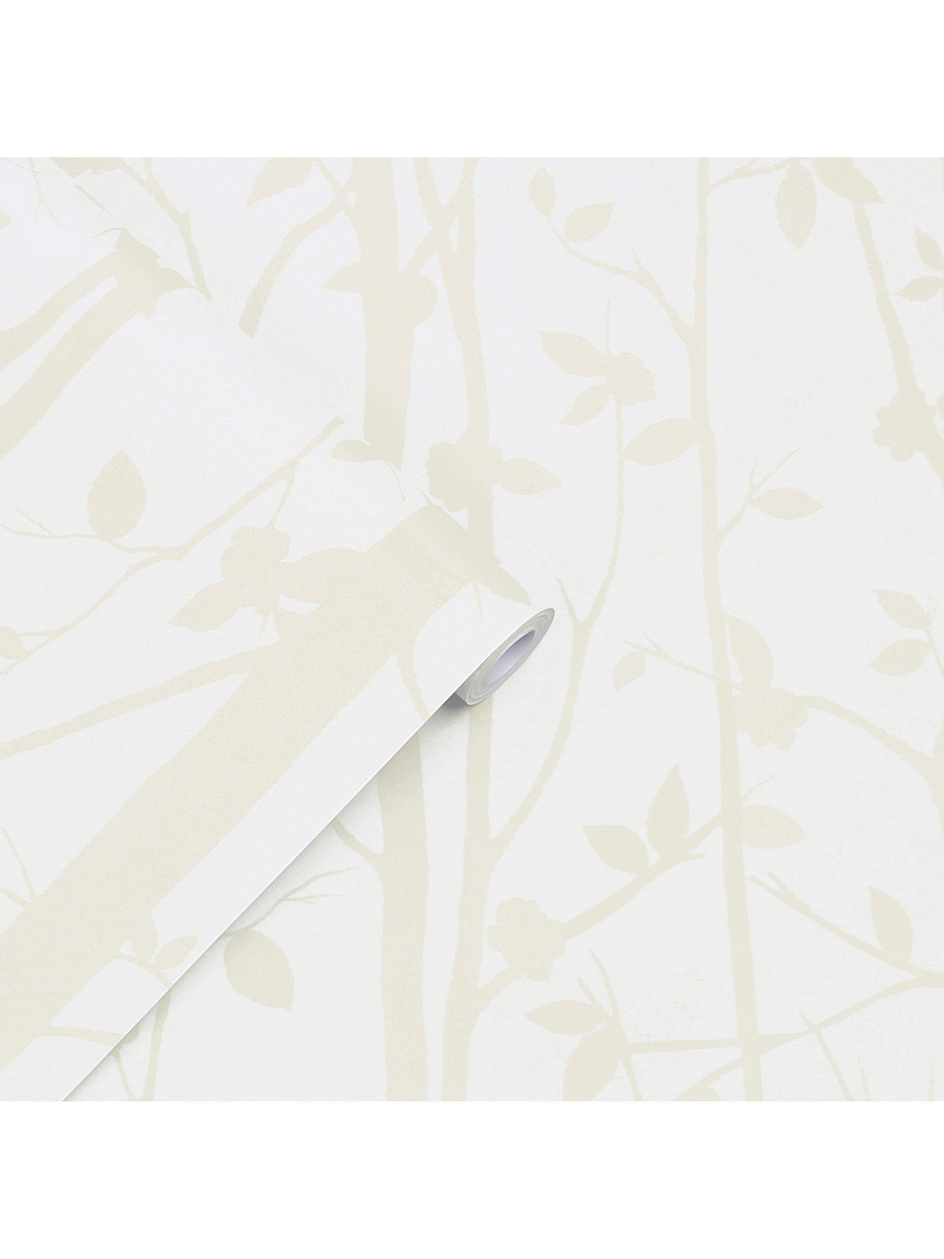 Laura Ashley Cottonwood wallpaper leaf design, UK version