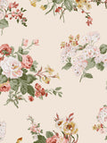 Laura Ashley vintage floral wallpaper with roses and strawberries, UK version