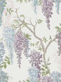 Laura Ashley Wisteria wallpaper with trailing floral design - British product