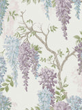 Laura Ashley Wisteria wallpaper with trailing floral design - British product