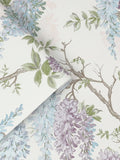 Laura Ashley Wisteria wallpaper with trailing floral design - British product