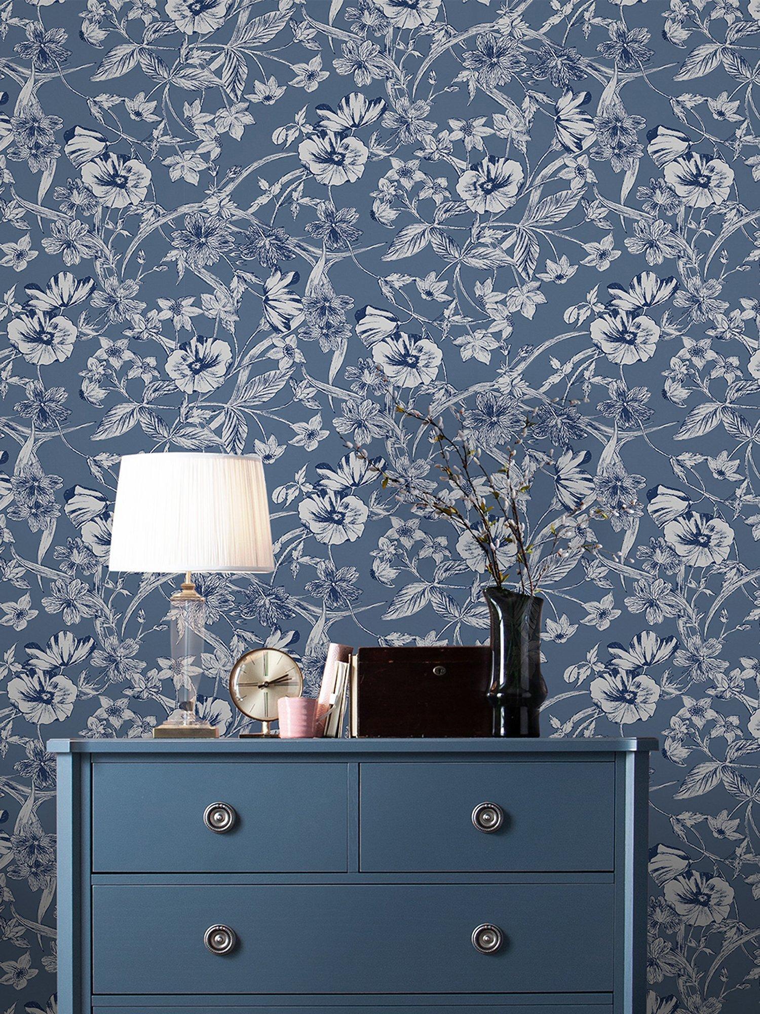 Laura Ashley Summerhill wallpaper, UK version