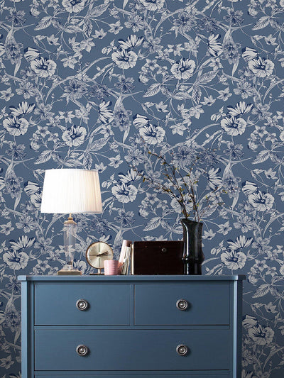 Papier peint John Lewis Laura Ashley Summerhill - Acheter en ligne chez McGrocer