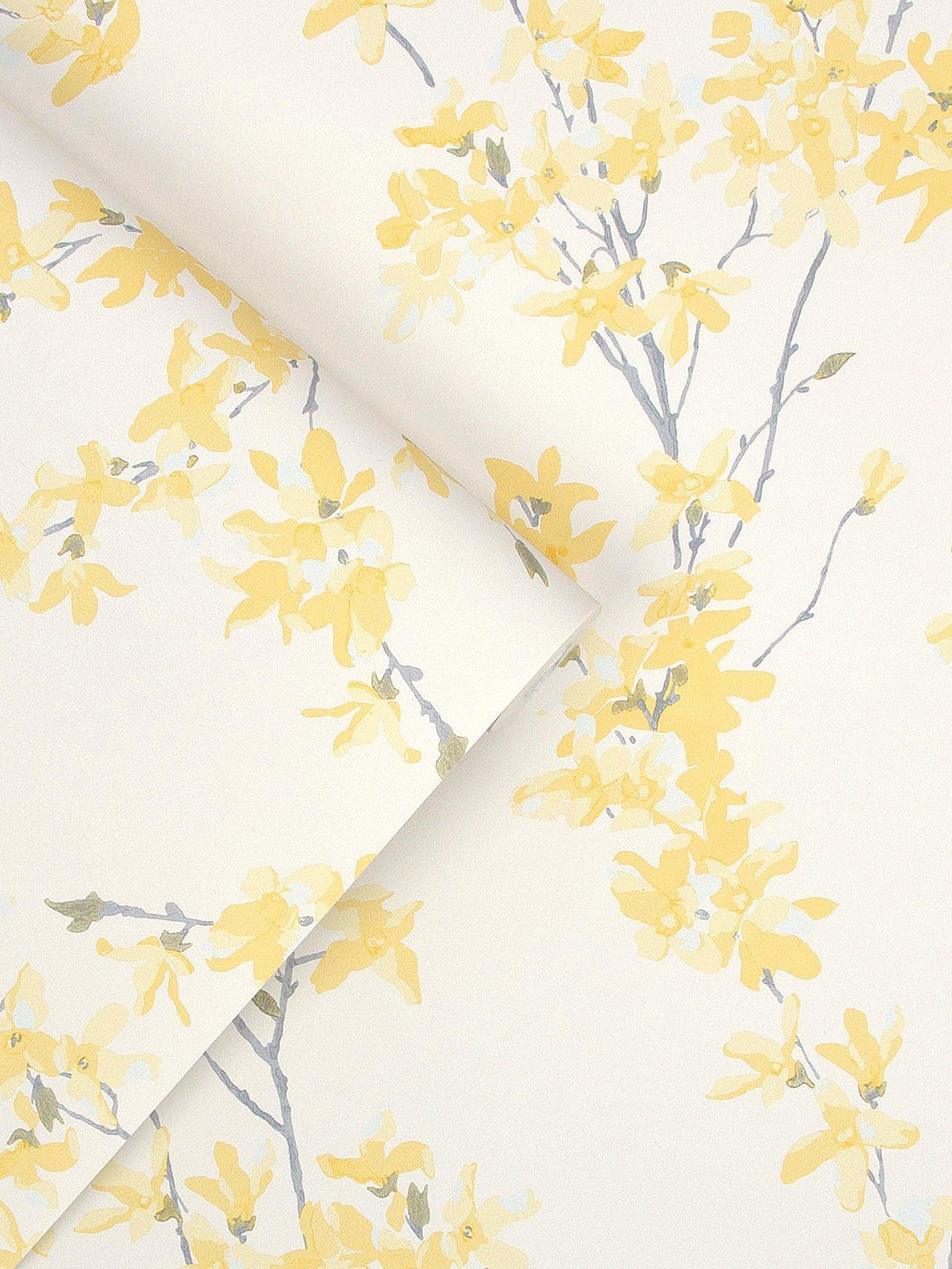 Laura Ashley Forsythia Wallpaper, UK version