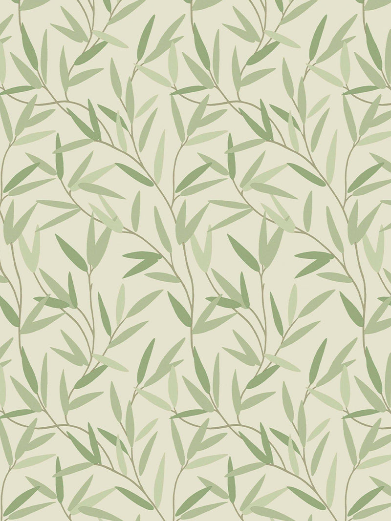 Laura Ashley Willow Leaf pattern wallpaper, UK version