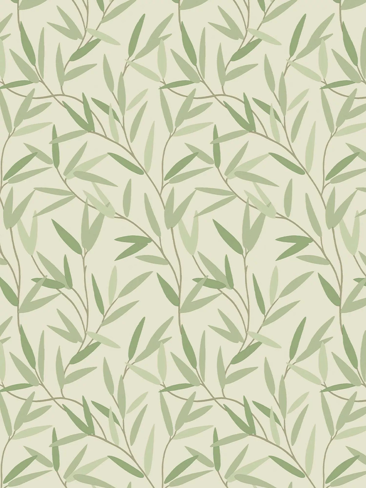 Laura Ashley Willow Leaf pattern wallpaper, UK version